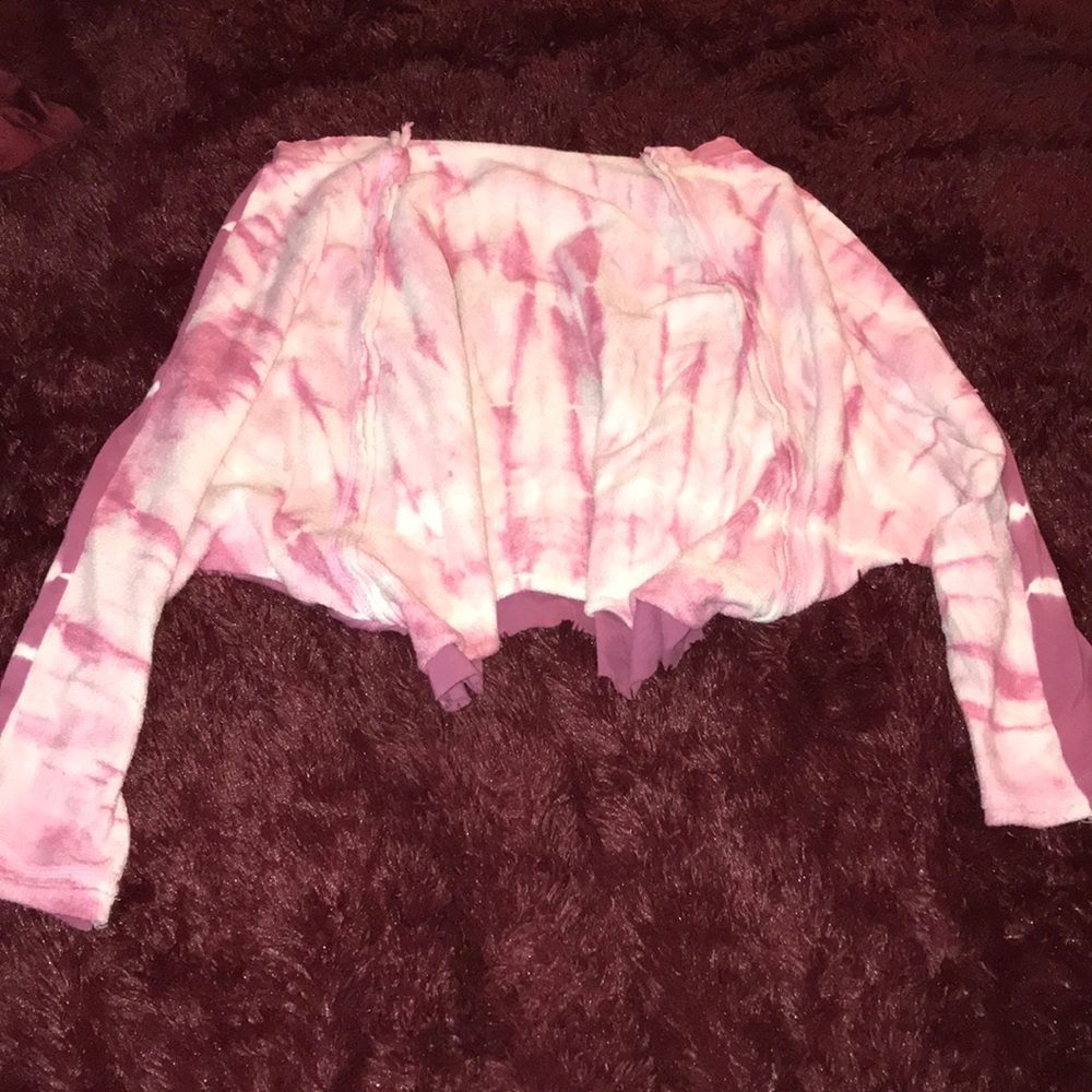 Beautiful free people crop top sweater